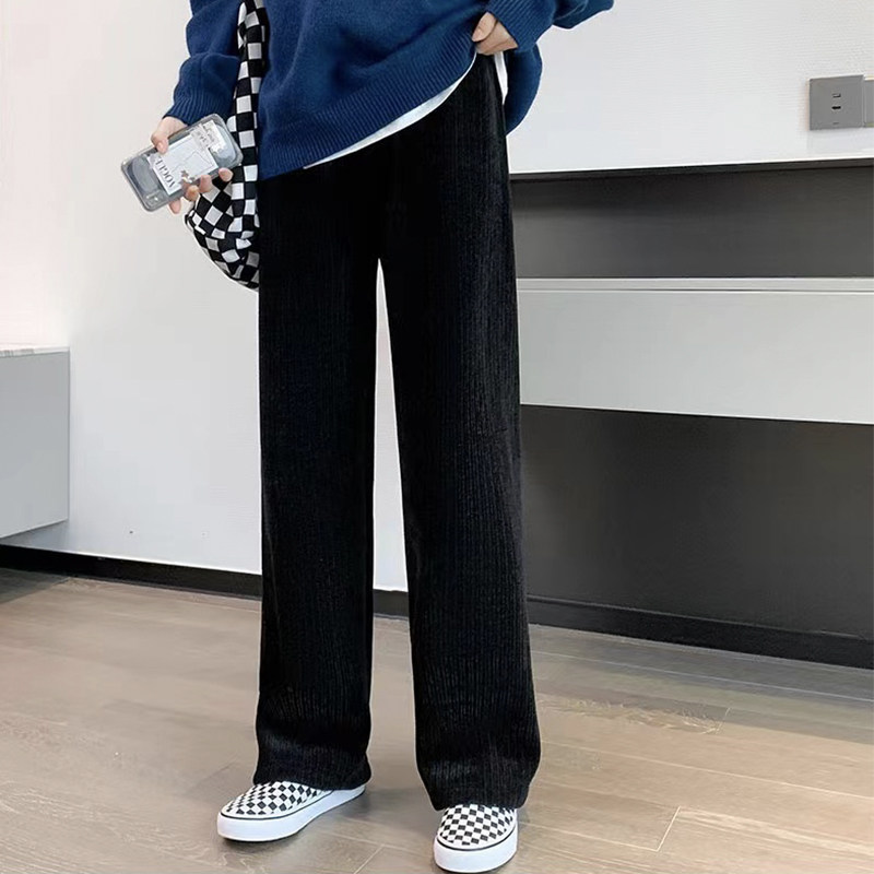 春秋款外穿阔腿裤加绒休闲孕妇裤子 活力象母婴孕妇打底裤