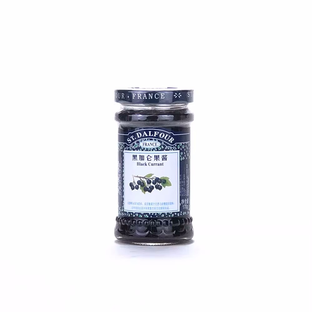 圣桃园无添加糖黑加仑果酱170g法国St Dalfour Black Currant Jam - 图1