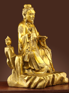 药王孙思邈中医药店诊所装饰摆件