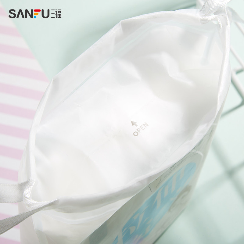 三福宜简宜然拉伸湿敷棉200片柔软亲肤化妆棉470028量贩装,淘宝优惠券,粉丝福利购,淘宝优惠卷