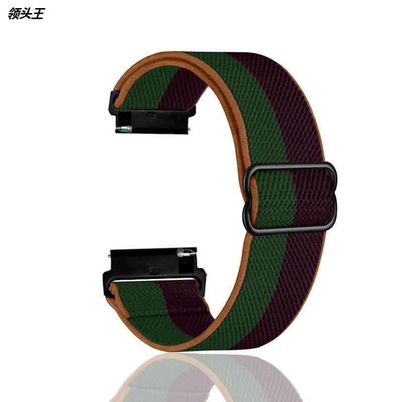 适用华为huawei Watch2 GT2E手表带42mm46mm编织弹力尼龙表带厂家