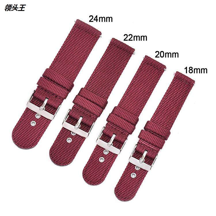 JY9优质尼龙表带 适用于华为GT快拆表带18mm20mm22mm24mm手表配件