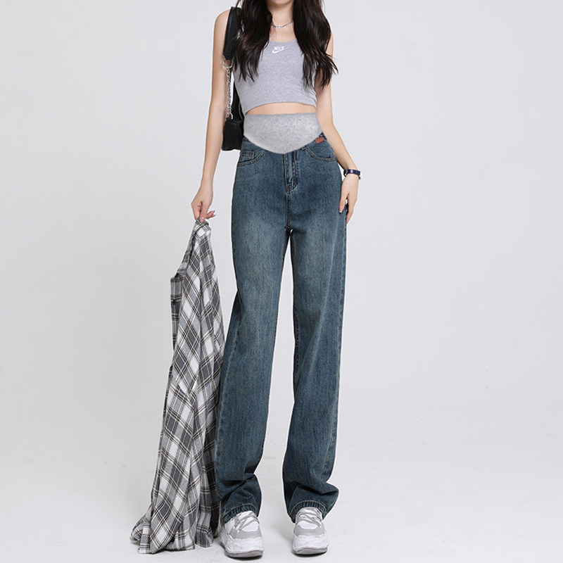  翎露孕妇阔腿裤