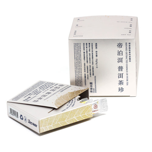 【新品】帝泊洱醇粹即溶茶珍40支盒装云南普洱熟茶糯米香叶萃取 - 图2