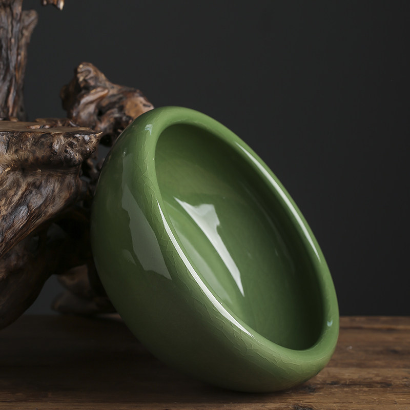 景德镇陶瓷鱼缸大号桌面养金鱼缸乌龟缸碗莲睡莲盆荷花缸植物花盆,淘宝优惠券,粉丝福利购,淘宝优惠卷