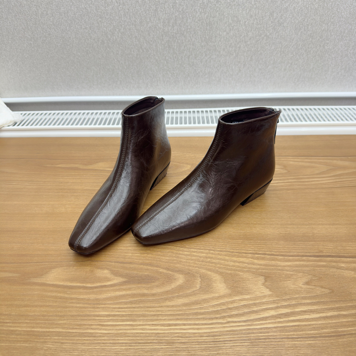 法式气质低跟短靴女秋冬新款方头及踝靴通勤单靴粗跟黑色瘦瘦靴子,淘宝优惠券,粉丝福利购,淘宝优惠卷