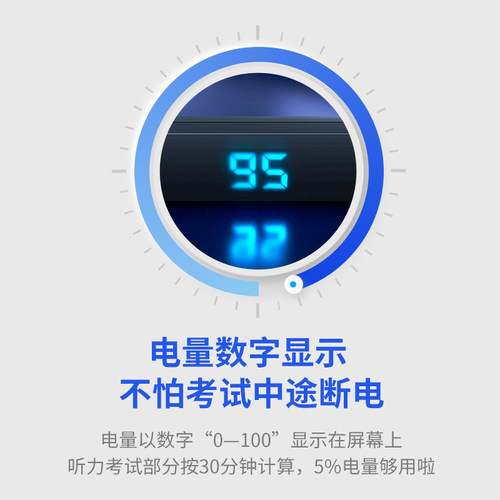 艾本英语四六级听力耳机大学四级调频充电蓝牙专四46级无线收音机 - 图2