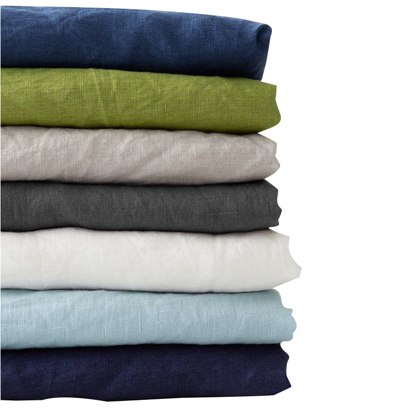 定制法式亚麻桌布吸湿耐磨茶几餐桌多用途客厅家用纯色欧式布艺 - 图3