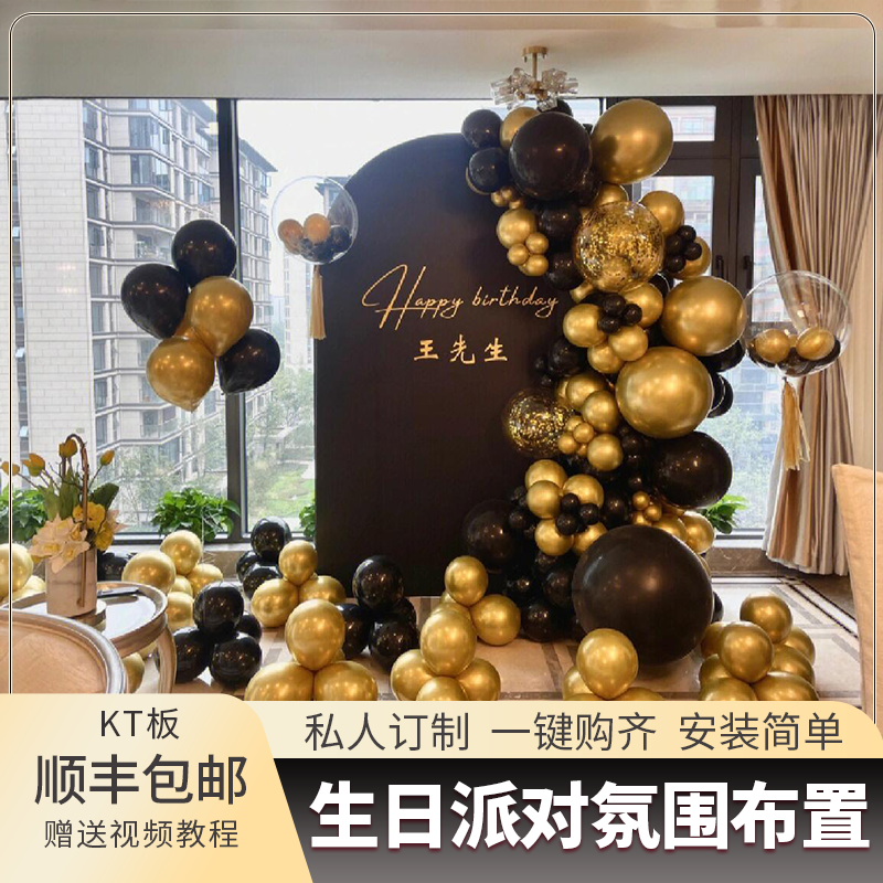 成人礼男生生日男朋友男孩惊喜布置装饰场景背景墙kt板仪式感套餐,淘宝优惠券,粉丝福利购,淘宝优惠卷