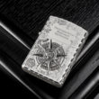 TSHOMX所慕正品煤油防风打火机新款玫瑰罗盘高颜值送人礼物高级感