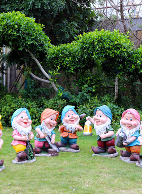 生日礼物幼儿园白雪公主雕塑摆件