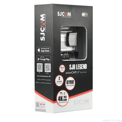 SJCAM SJ6运动相机4K双屏防水防抖摄像机航拍DV摩托车头盔骑行仪 - 图3