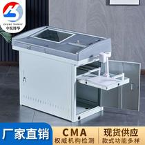 Campus furniture Bambantong Multimedia podium ABS injection moulded steel Schools Classroom Teachers in charge of electric teaching lectors