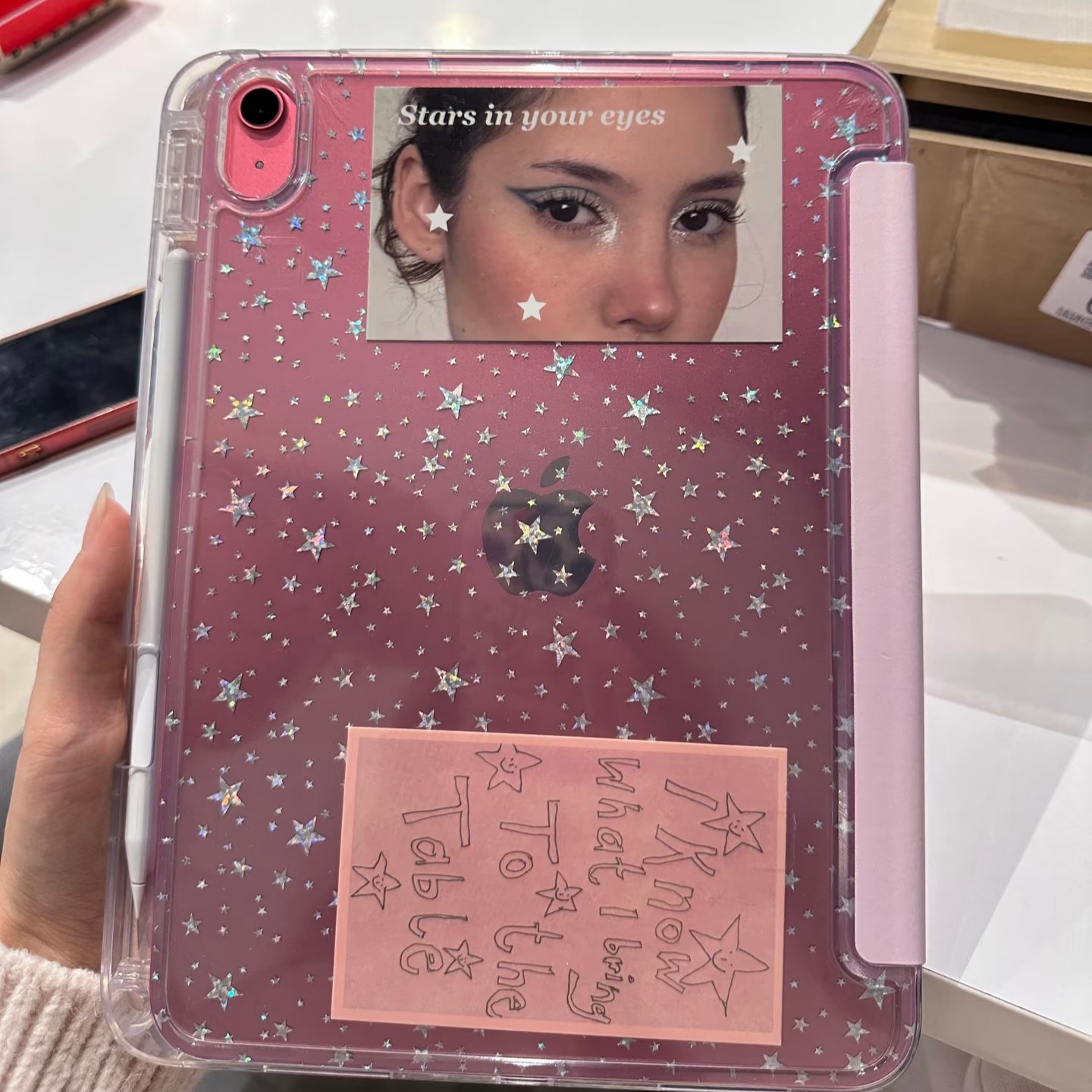 小众星星高级适用华为matepad11.5s保护壳matepad11寸硬2025年新款小米8平板壳3+y折保护套亚克力防弯,淘宝优惠券,粉丝福利购,淘宝优惠卷