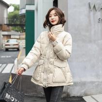 2023 Popcorn down jacket Womens autumn winter new small sub-temperament Superior Sense 90 White Duck Suede Jacket Blouse