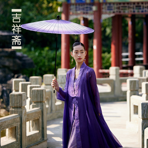 吉祥斋女装丹阙坊纱衣 - 图2