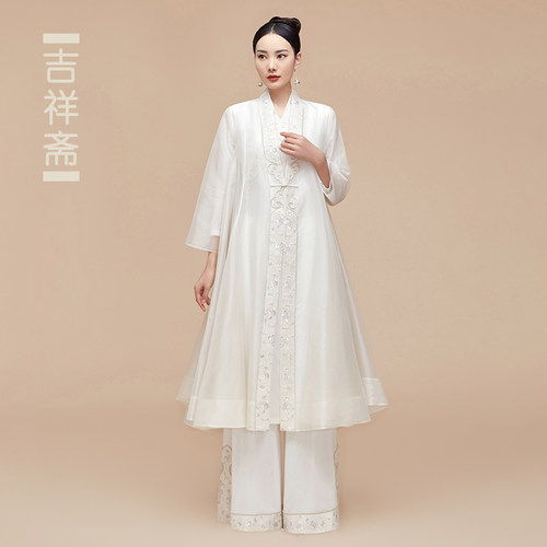 吉祥斋女装丹阙坊纱衣 - 图3