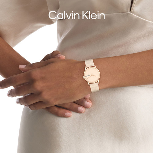 CalvinKlein官方正品CK手表女简约时尚进口石英女士手表腕表礼物 - 图0