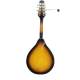 Tibetan national musical instrument mandolin sunset color black eight-string mandolin western musical instrument mandala guitar
