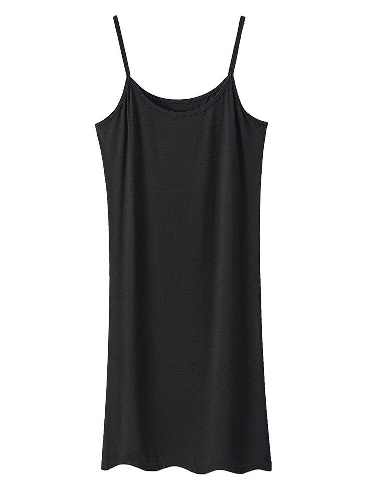 莫代尔睡裙春夏2022新款打底连衣裙 粤仙味睡裙