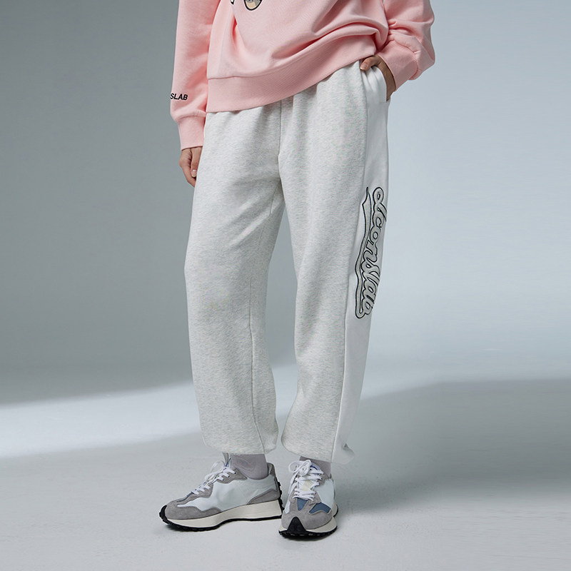 iconslab联名ssur plus字母卫裤 iconslab休闲裤