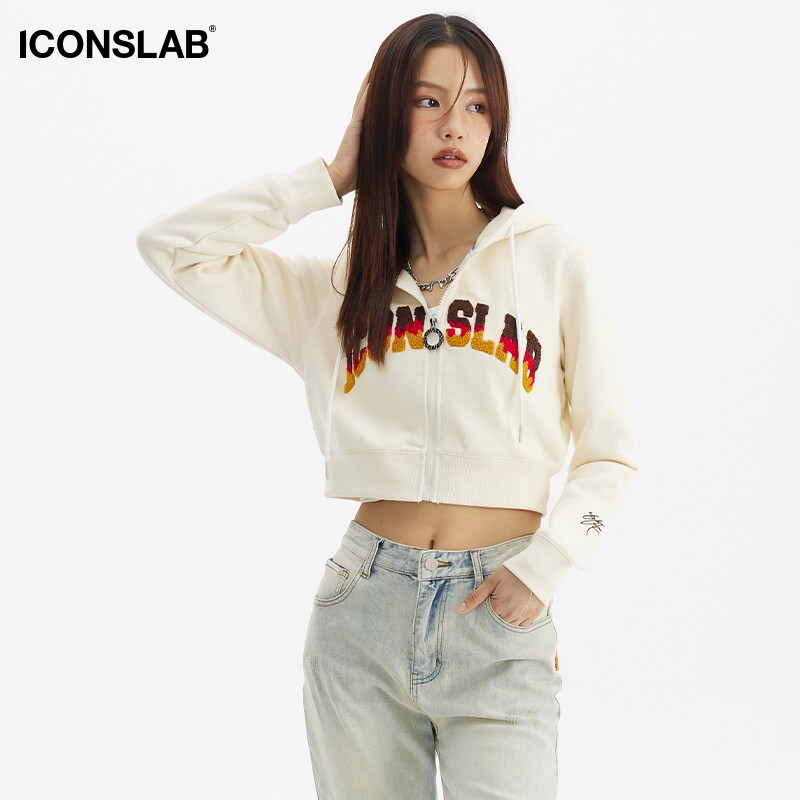 【ssur plus】iconslab毛巾绣潮卫衣 iconslab卫衣