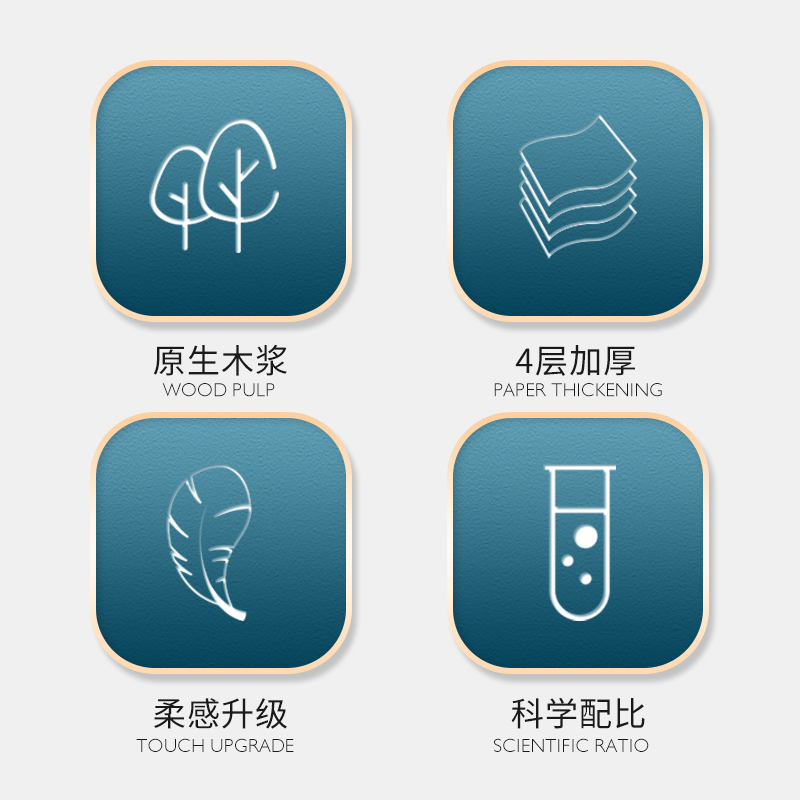 可福无芯家用卫生纸巾家庭大卷纸 可福卷筒纸