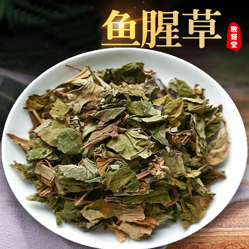 折耳根商用中药材新鲜鱼星草叶茶四川凉拌下饭菜鱼腥草干品泡水喝 - 图1