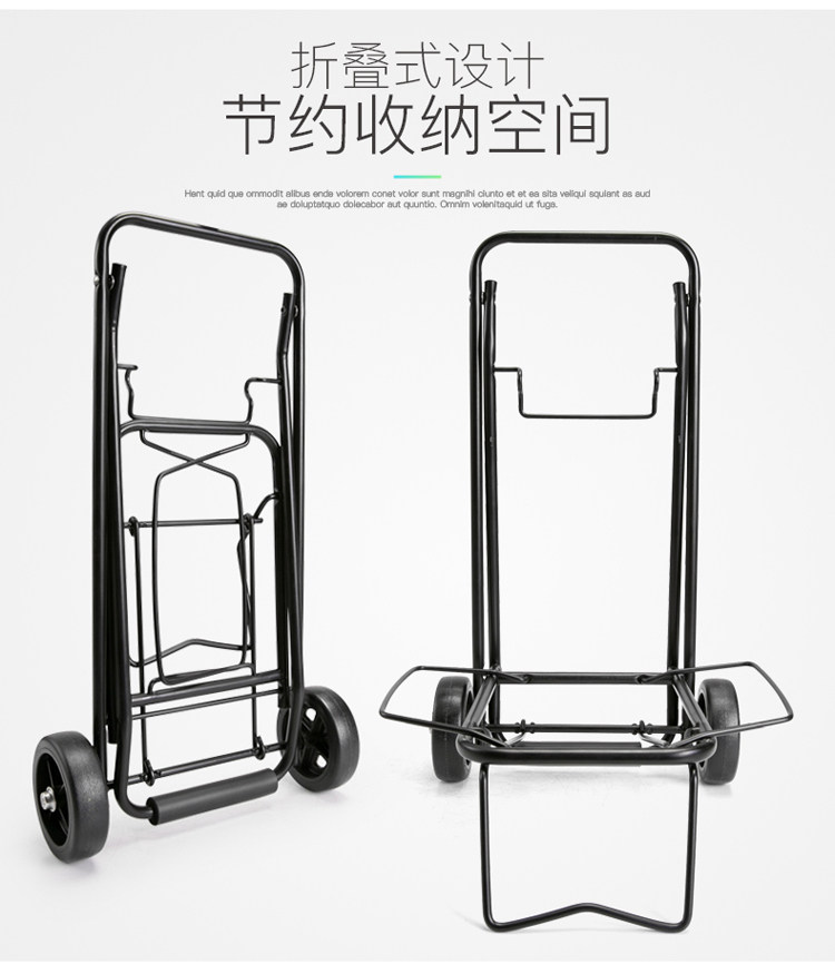 BUILDER标达多功能折叠手拉车轻便携购物车买菜小推车行李搬运车,淘宝优惠券,粉丝福利购,淘宝优惠卷