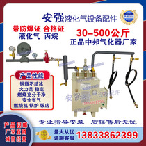 Liquefied gas vaporizer midstate explosion-proof gasification furnace gas heating gas furnace carburettor 30-500 kg vaporization furnace