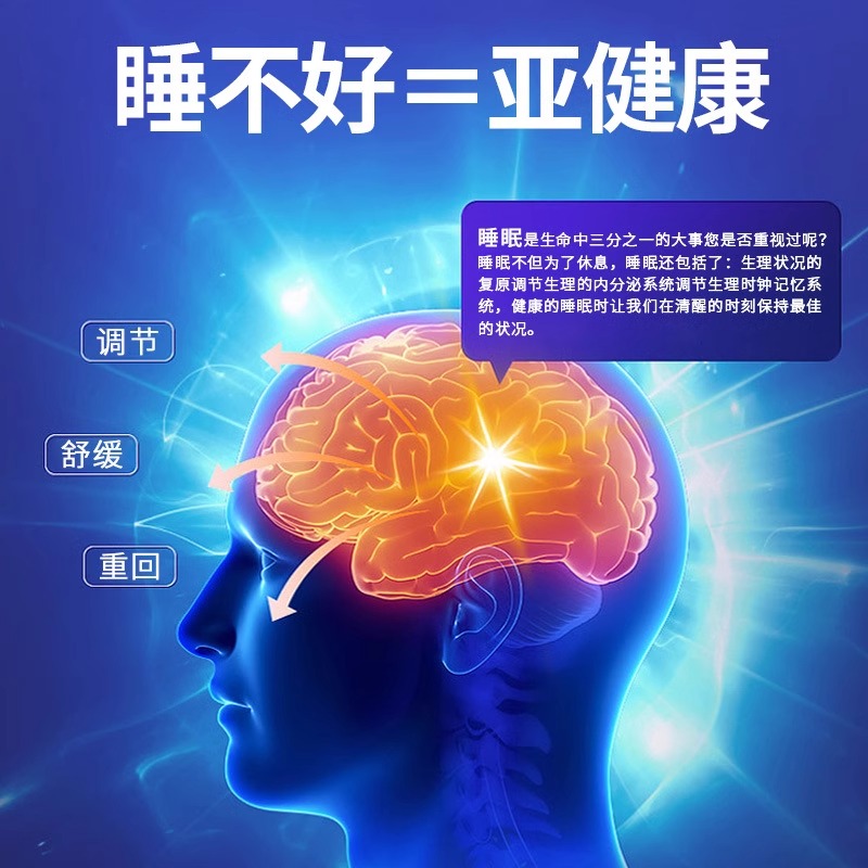 北京同仁堂酸枣仁刺五加灵芝胶囊安享入眠好睡眠片官方旗舰店官网 - 图2