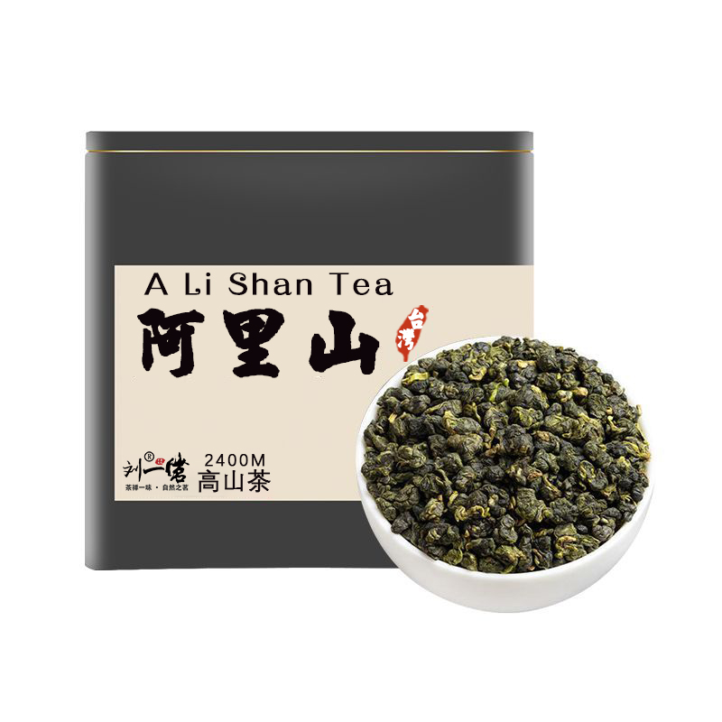 刘一茗正宗台湾阿里山茶金萱乌龙茶高山茶清香型新茶袋装冷泡茶 - 图3