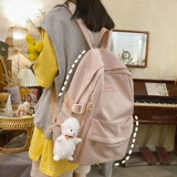 Ранец, японская сумка через плечо, вместительный и большой рюкзак, для средней школы