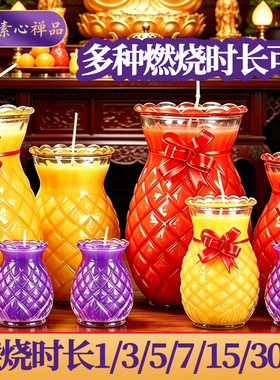 旺来灯无烟味长明酥油灯供佛家用