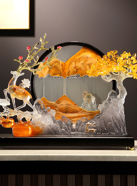 透明树脂客厅高档装饰品