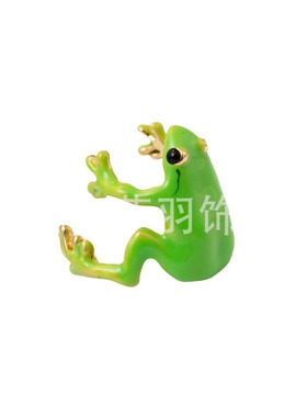 青蛙戒指可爱简约新款卡通指环闺蜜情侣时尚搞怪个性礼物饰品ins