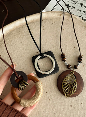 新中式禅意国风编绳项链