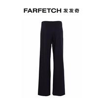 Ms. ODEeh flat textured knitted broadlegged trousers FARFETCH Fat Chic