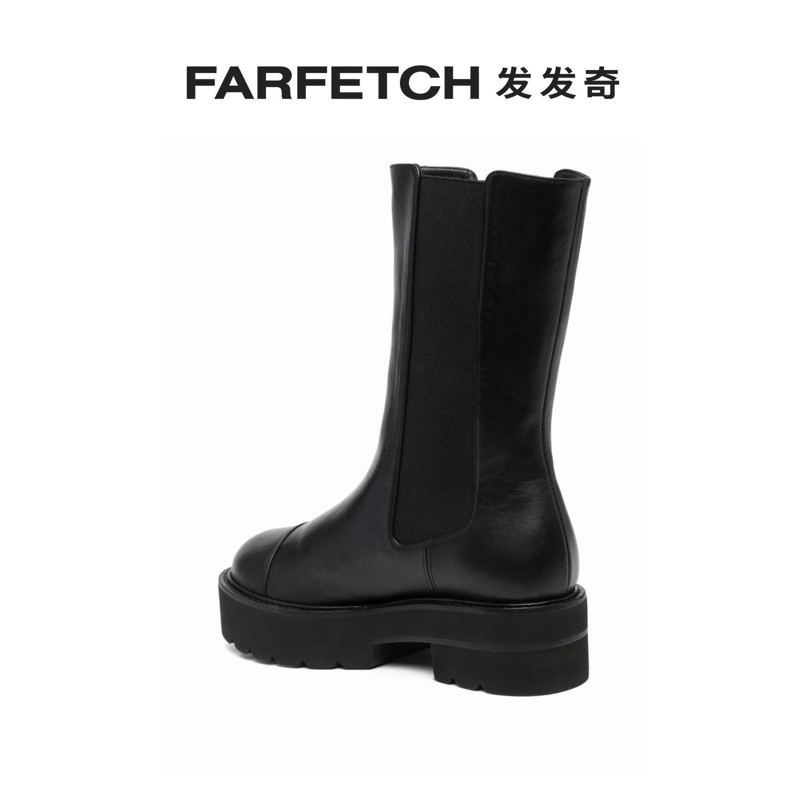 Stuart Weitzman女士Presley Ultralift 厚底短靴FARFETCH发发奇 - 图1