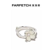 ShShaun Leane Sean Lini Ms. Cherry Blossoms Diamond studded floral styling earrings