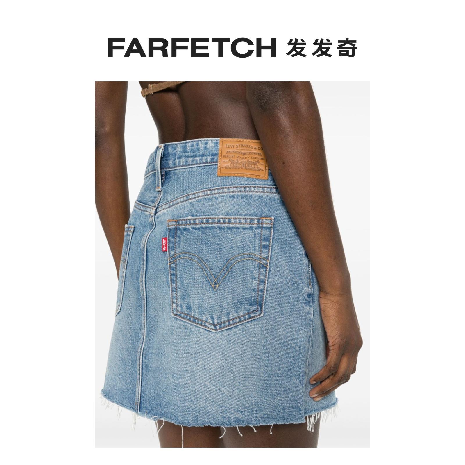 Levi'S李维斯女士Icon 牛仔半身裙FARFETCH发发奇 - 图3