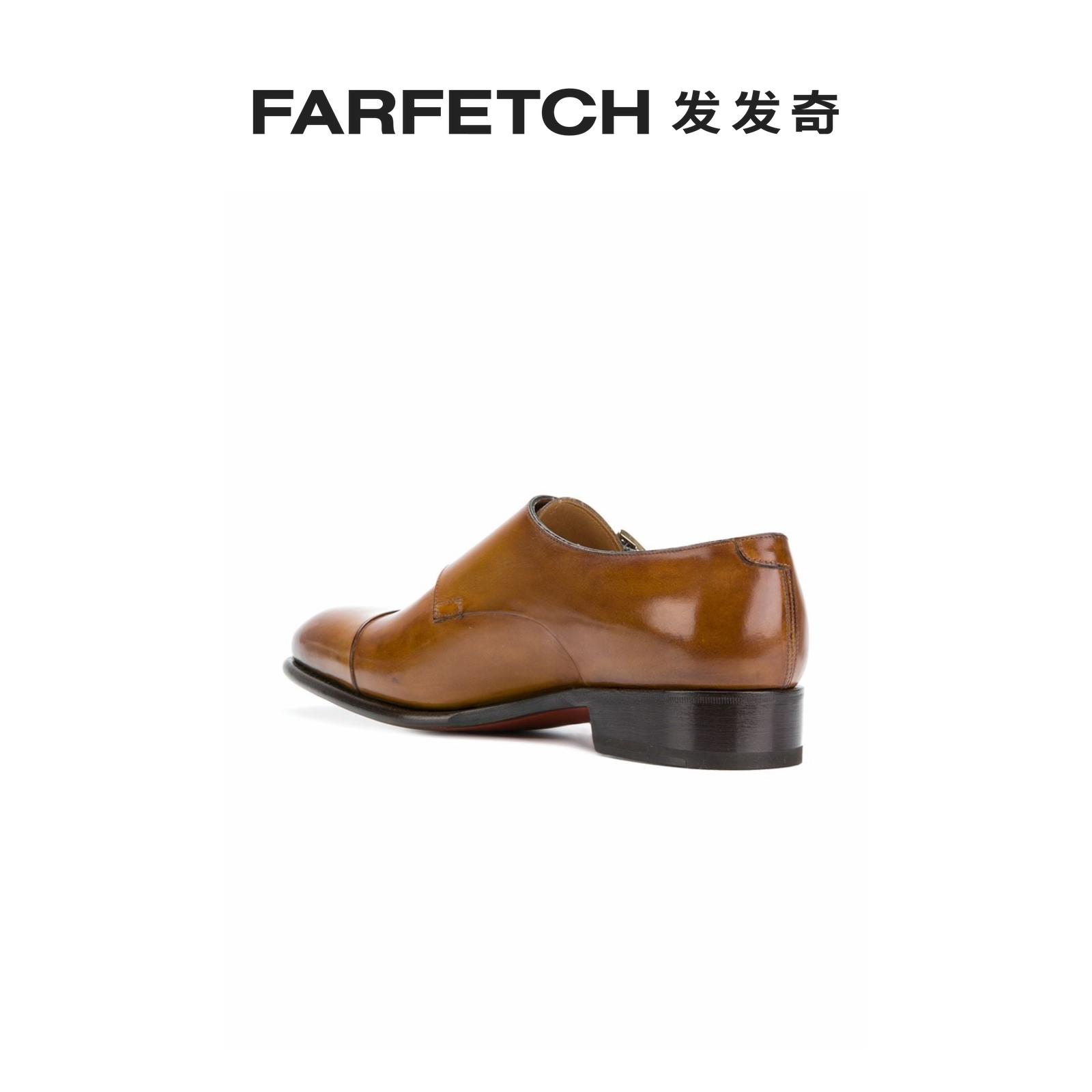 Santoni男士classic monk shoesFARFETCH发发奇-图1