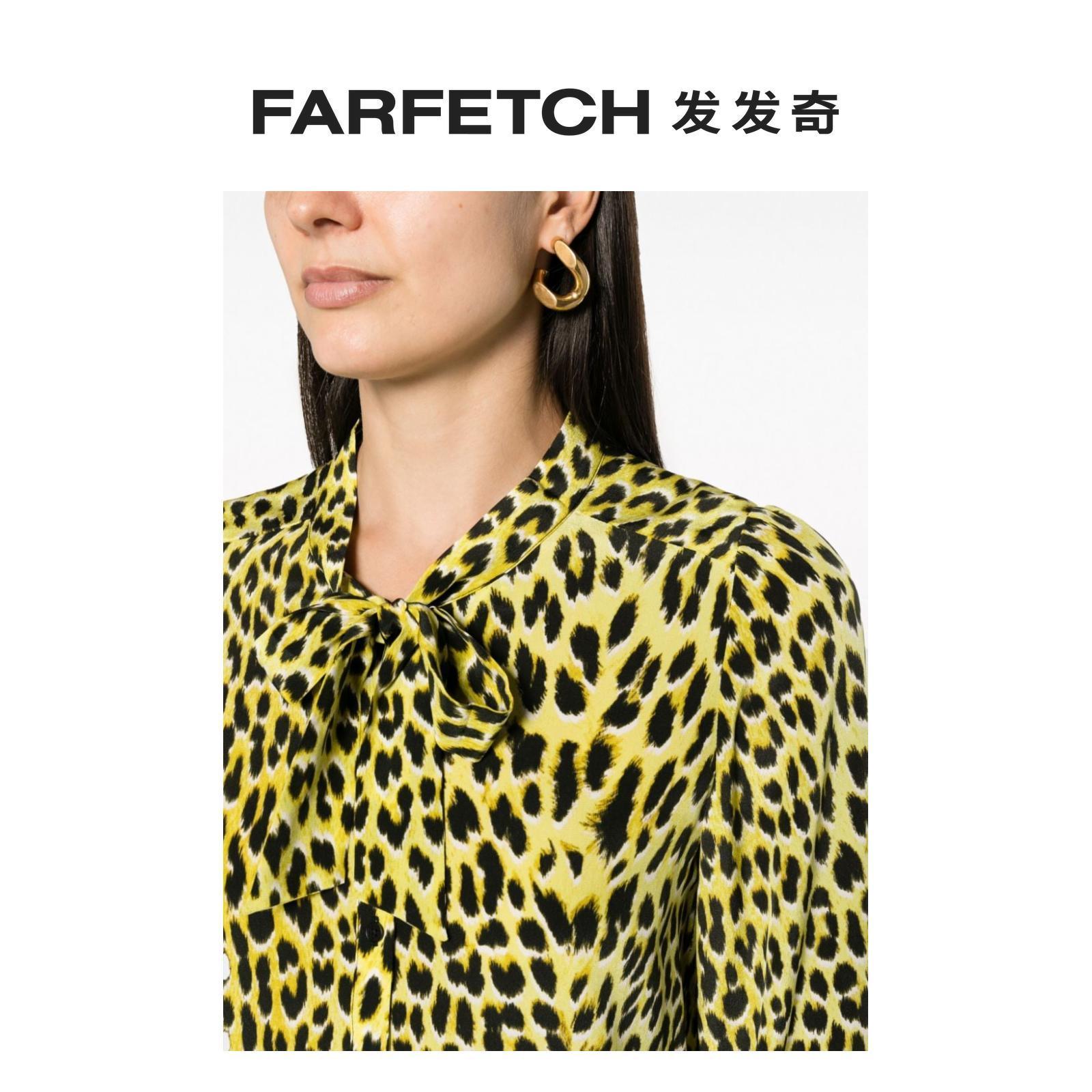 Zadig&Voltaire女士Taos 豹纹真丝衬衫FARFETCH发发奇 - 图3