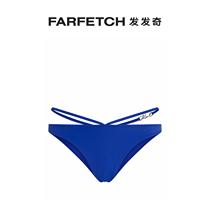 Ms. Karl Lagerfeld Mrs. Karl DNA strap Bikini Triangle pants FARFETCH Fat Chic