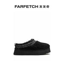 Lady Ugg Tazz Heritage Braid-Black slipper FARFETCH Fat Chic