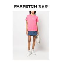 Ms Msgm Lady Logo Printed Cotton T-shirt FARFETCH Hair Chic