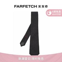 Brunello Cucinelli mens coarse texture tie FARFETCH Fat Chic