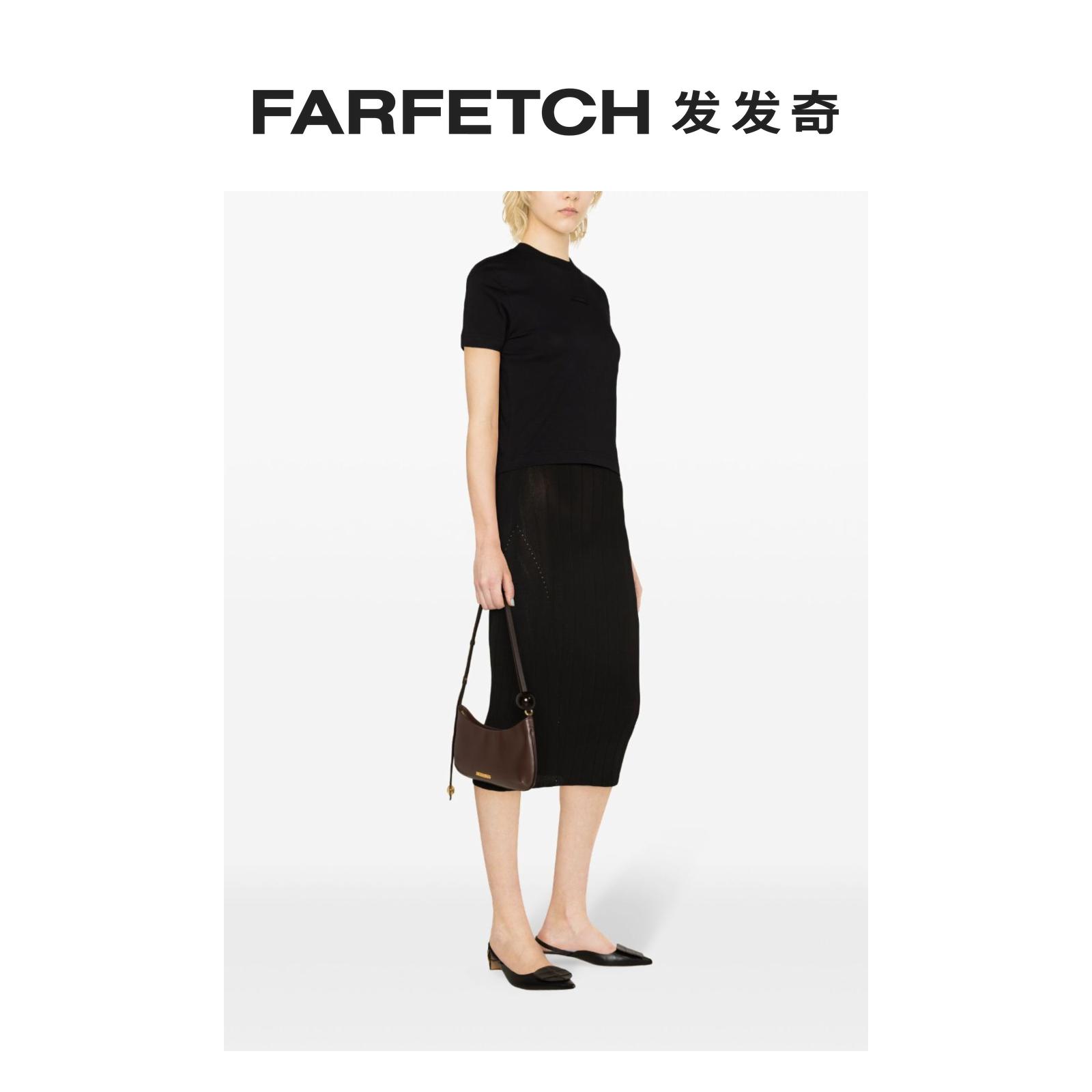 Jacquemus女士Le T-shirt Gros Grain 上衣FARFETCH发发奇 - 图1