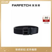 Emporio Armani Amari Costume Logo woven with clasp belt FARFETCH Hair chic