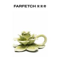 BITOSSI UNIVERSAL FLORAL-MOTIF CERAMIC CANDLE HOLDER HAIRED CHIC